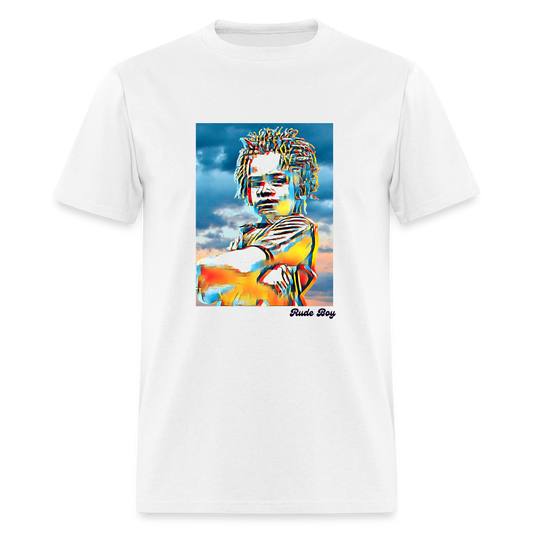 Rude Boy 4 - Unisex Classic T-Shirt - white