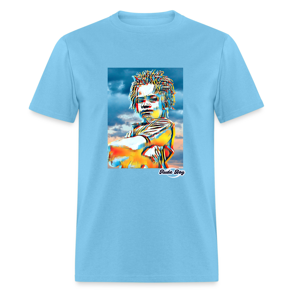 Rude Boy 4 - Unisex Classic T-Shirt - aquatic blue